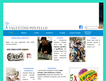 Tablet Screenshot of fondazionepontello.it